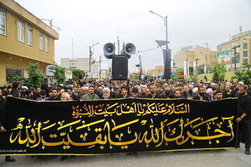 دسته عزاداری شهادت حضرت امام صادق علیه السلام در قم برگزار می‌شود