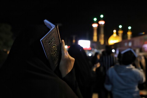 تصاویر/ مراسم احیای شب بیست و یکم ماه مبارک رمضان در حرم حضرت معصومه (س)