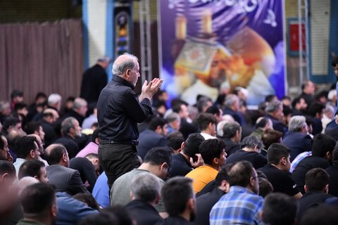 تصاویر/ مراسم احیاء شب بیست و یکم رمضان در حسینیه ثارالله ارومیه