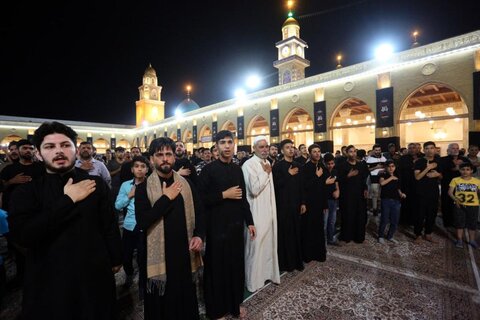 مراسم عزاداری شهادت حضرت امیرالمومنین (ع) در مسجد کوفه