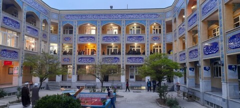 تصاویر/ مراسم افطاری مدرسه علمیه صاحب الزمان (عج) مرند ویژه دانش آموزان مرتبط با حوزه علمیه