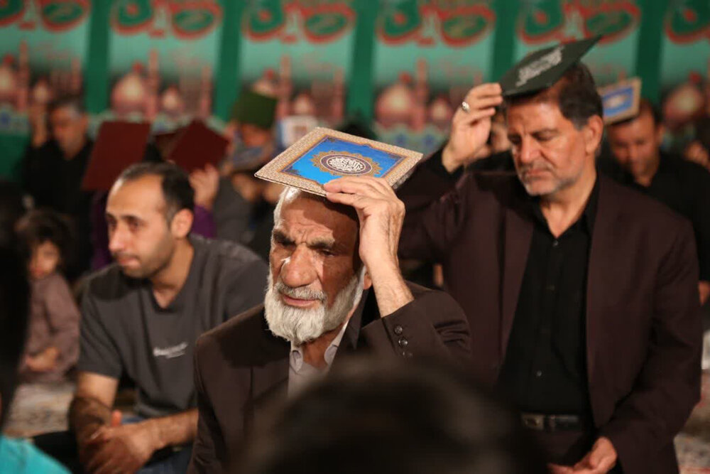 استان یزد در سوگ مولای متقیان +عکس و فیلم