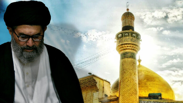 حضرت علی ؑ کی ذات کا منفرد پہلو عادلانہ نظام کا نفاذ ہے، علامہ ساجد ...