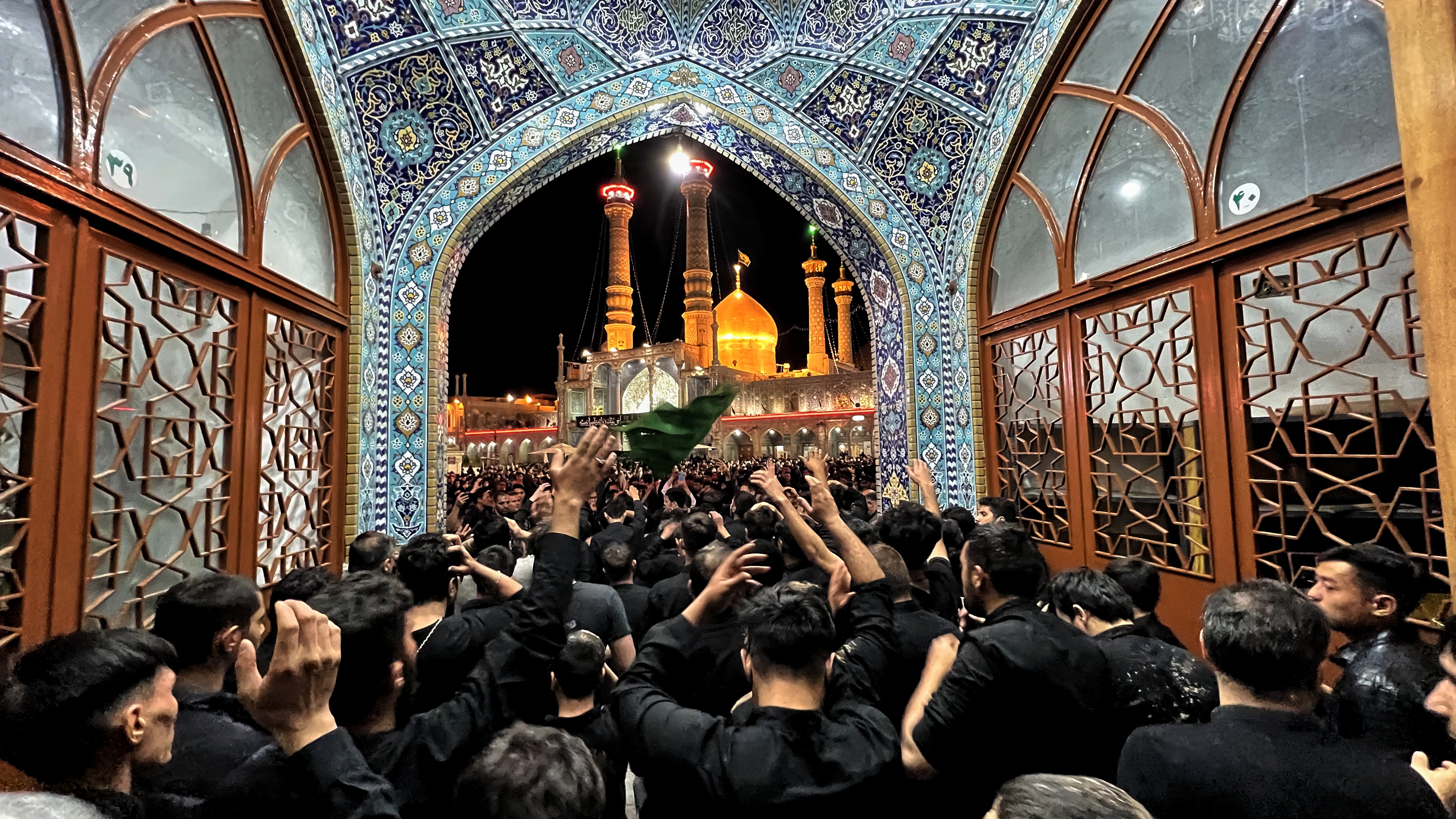 Photo/ Imam Ali (PBUH) Martyrdom Anniversary at Lady Masuma Holy Shrine