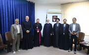 کلیپ | دیدار سفیر واتیکان در ایران با آیت‌الله اعرافی