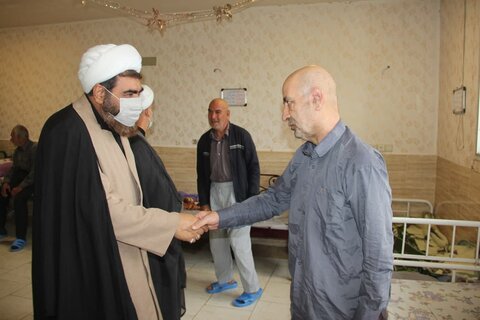 تصاویر / بازدید مدیر حوزه علمیه استان قزوین از آسایشگاه سالمندان قزوین