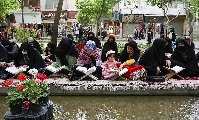 قاب ناب زندگی در محفل انس با قرآن چهارباغ