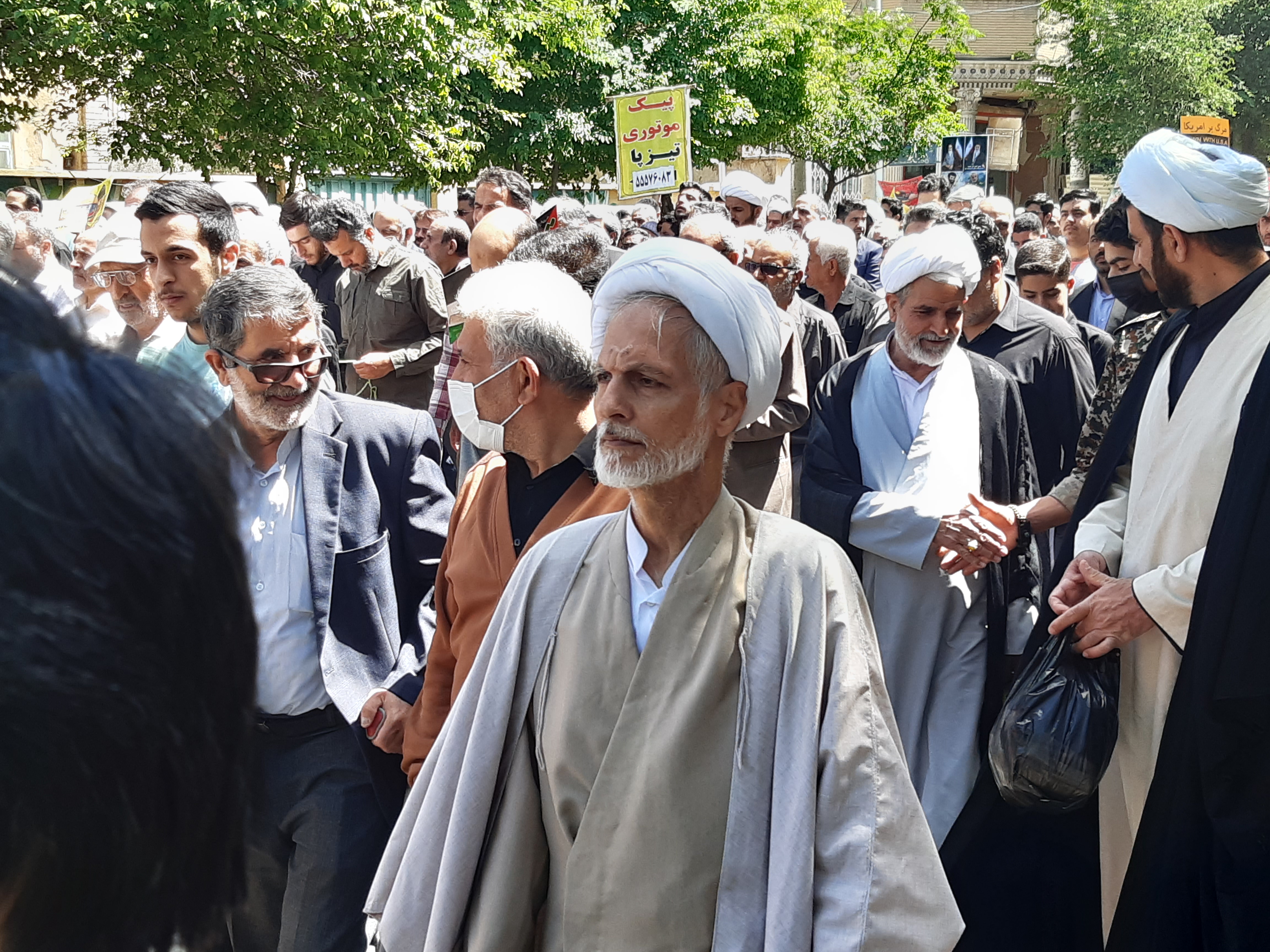 فیلم | خروش مردم کاشان در راهپیمایی روزجهانی قدس