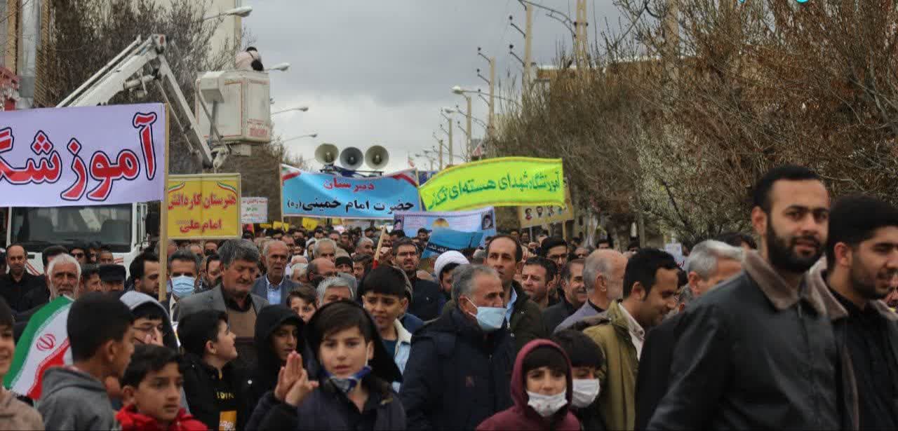 تصاویر/ راهپیمایی روز قدس در تکاب