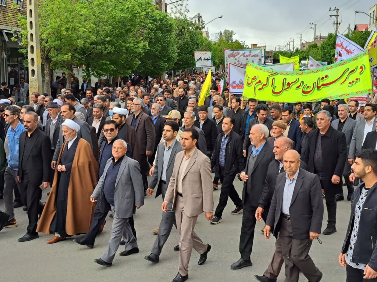 تصاویر/ راهپیمایی روز جهانی قدس در پلدشت