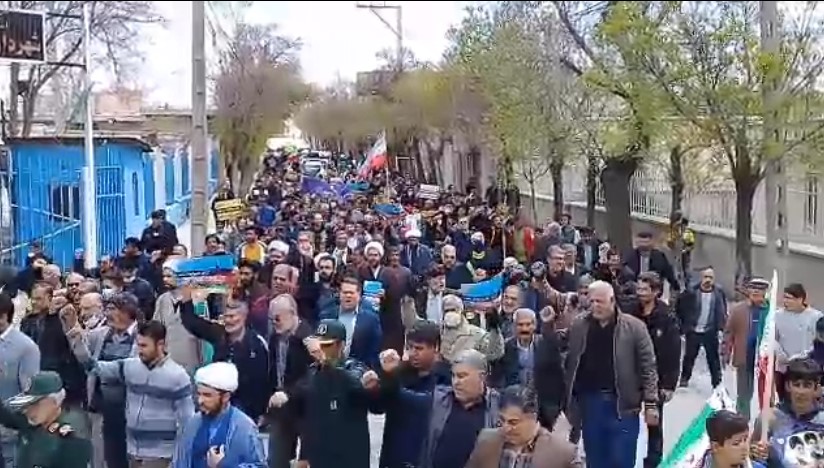 فیلم| راهپیمایی روز جهانی قدس در اشترینان