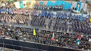 روز جهانی قدس از سوی حزب الله در شهر صیدای لبنان برگزار شد + تصاویر