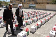 تصاویر/ اهدای ۵۶۰۰ بسته معیشتی به نیازمندان بوشهر در ماه مبارک رمضان