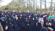 فیلم| راهپیمایی روز قدس مردم بروجرد