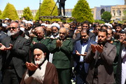 تصاویر/ حضور پرشور مردم اصفهان در نماز جمعه روز قدس‎‎