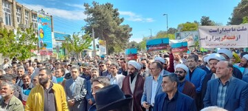 تصاویر/ حضور پرشور مردم پارس آباد در راهپیمایی روز جهانی قدس