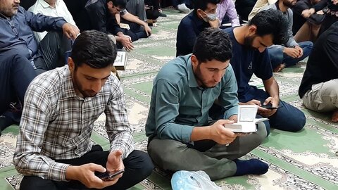 تصاویر/ احیای شب سوم قدر در شهرستان قشم