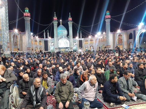 تصاویر : مراسم احیای شب بیست و سوم ماه مبارک رمضان در استان مقدس هلال بن علی (ع)