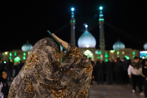 تصاویر/ مراسم احیای شب بیست وسوم ماه مبارک رمضان در مسجد مقدس جمکران