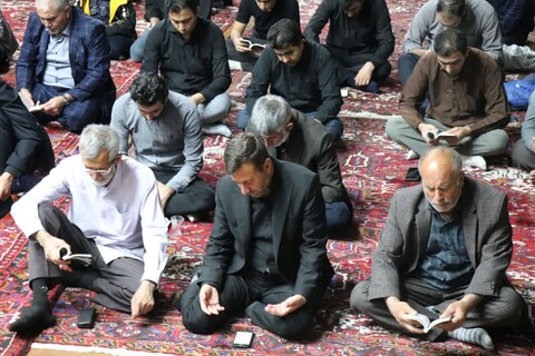 تصاویر/ مراسم احیای شب قدر در مسجد جامع   شهرستان جلفا
