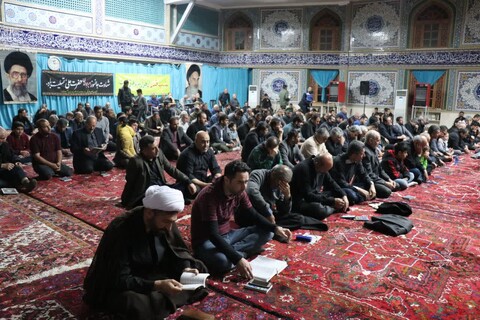 تصاویر/ مراسم احیای شب قدر در مسجد جامع   شهرستان جلفا