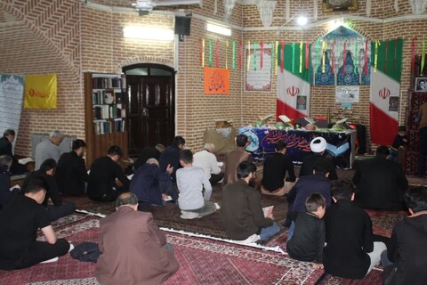 تصاویر/ مراسم معنوی سومین شب قدر در شهرستان تکاب