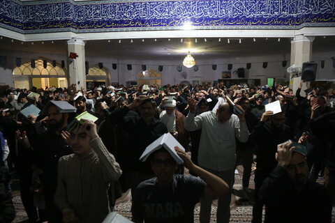 مراسم احیاء شب ۲۳ ماه رمضان در مساجد و محله‌های پردیسان