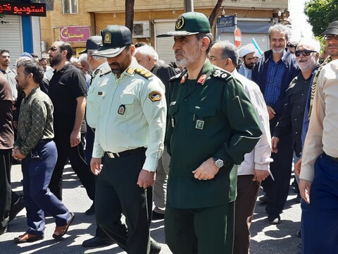 تصاویر:راهپیمایی روز جهانی قدس در کاشان