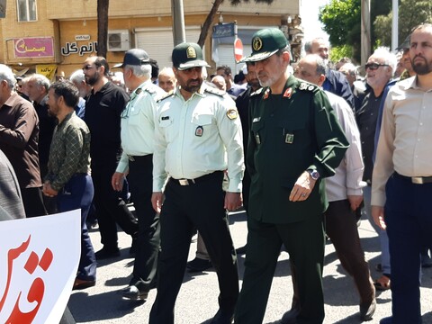 تصاویر:راهپیمایی روز جهانی قدس در کاشان