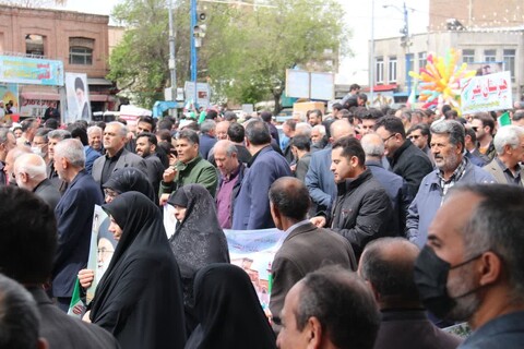 تصاویر/ راهپیمایی روز جهانی قدس در ارومیه