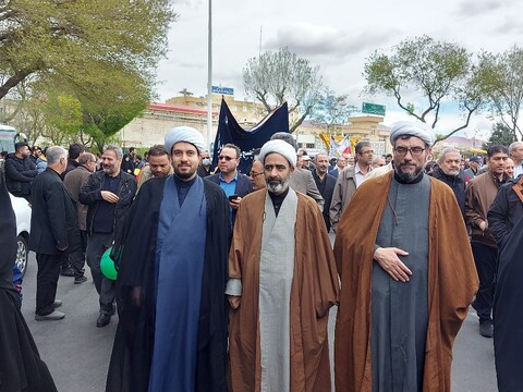 تصاویر/ حضور پرشور تبریزی‌ها در راهپیمایی روز قدس