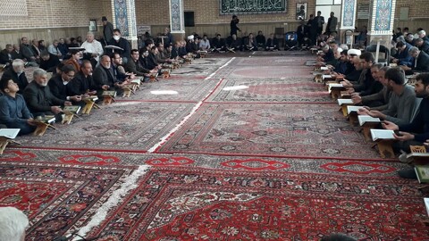 تصاویر/ برگزاری مراسم جمع خوانی قرآن کریم در شهرستان نقده