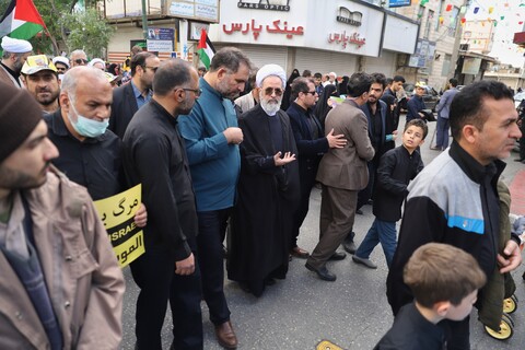 تصاویر/راهپیمایی روز قدس در قم