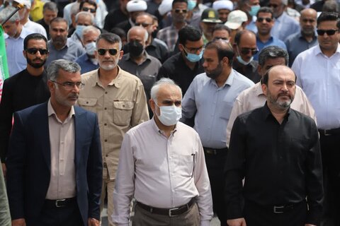 تصاویر/ راهپیمایی روز قدس در بندرعباس