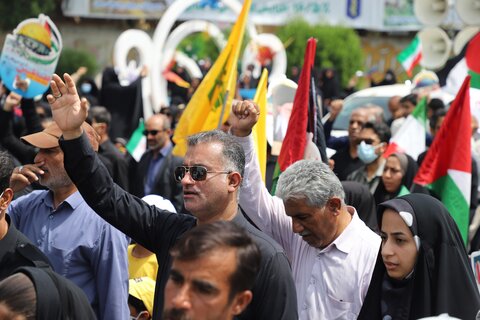 تصاویر/ راهپیمایی روز قدس در بندرعباس