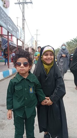 تصاویر/ راهپیمایی روز قدس در شهرستان قشم