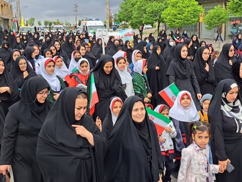 تصاویر/ راهپیمایی روز جهانی قدس در پلدشت