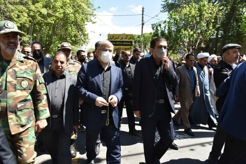 تصاویر/نماز جمعه و راهپیمایی روز قدس در کرج