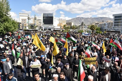 تصاویر/نماز جمعه و راهپیمایی روز قدس در کرج