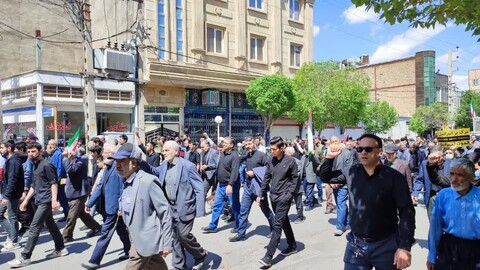 تصاویر/راهپیمایی روز قدس در اشتهارد