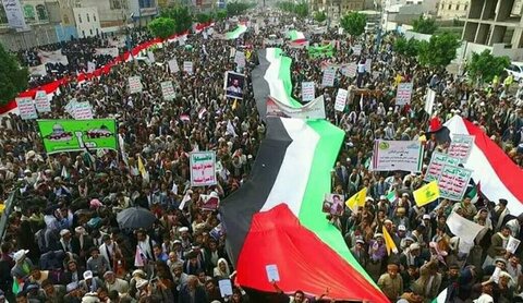 مسيرات صنعاء تحيي يوم القدس العالمي