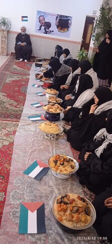 تصاویر/  پویش بین المللی مقلوبه در حوزه علمیه خواهران مراغه