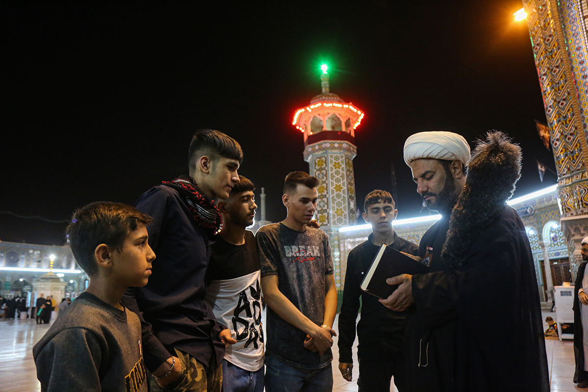 تبلیغ چهره به چهره «هادیان کریمه» با موضوع سبک زندگی حسینی