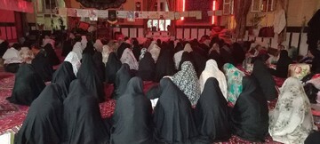 تصاویر/ آیین اعتکاف دانش آموزی در بناب