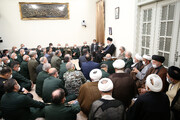 تصاویر/ رہبر انقلاب اسلامی سے کچھ سینیئر فوجی کمانڈروں کی ملاقات