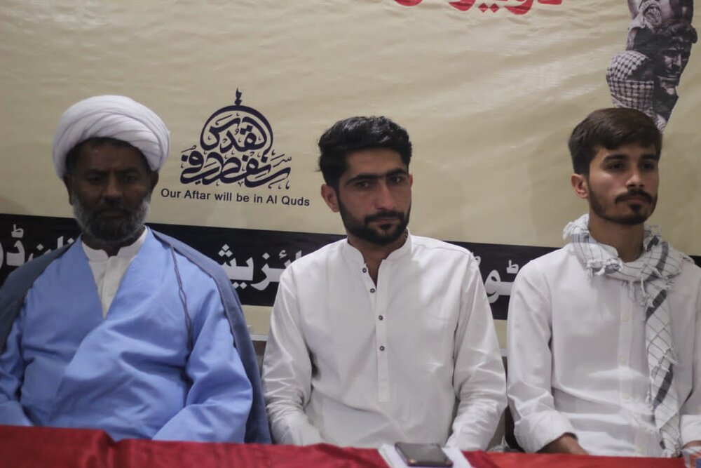 اصغریہ اسٹوڈنٹس ڈویژن حیدرآباد پاکستان کی جانب سے القدس سیمنار کا انعقاد