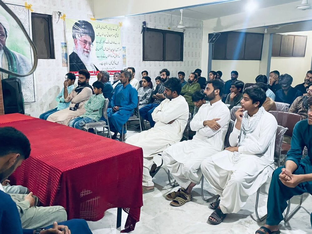 اصغریہ اسٹوڈنٹس ڈویژن حیدرآباد پاکستان کی جانب سے القدس سیمنار کا انعقاد