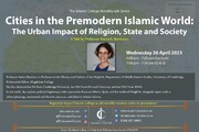 Urban Impact of Religion, State and Society Monthly Seminar