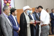 تصاویر/ مراسم آزادی ۴۵ زندانی جرایم غیرعمد مالی با حضور امام جمعه بوشهر