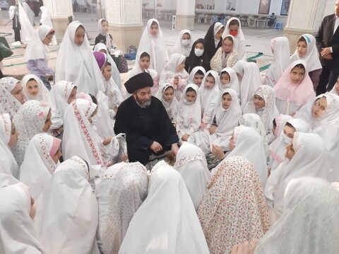 تصاویر/ برگزاری جشن فرشته ها در مصلای اردبیل